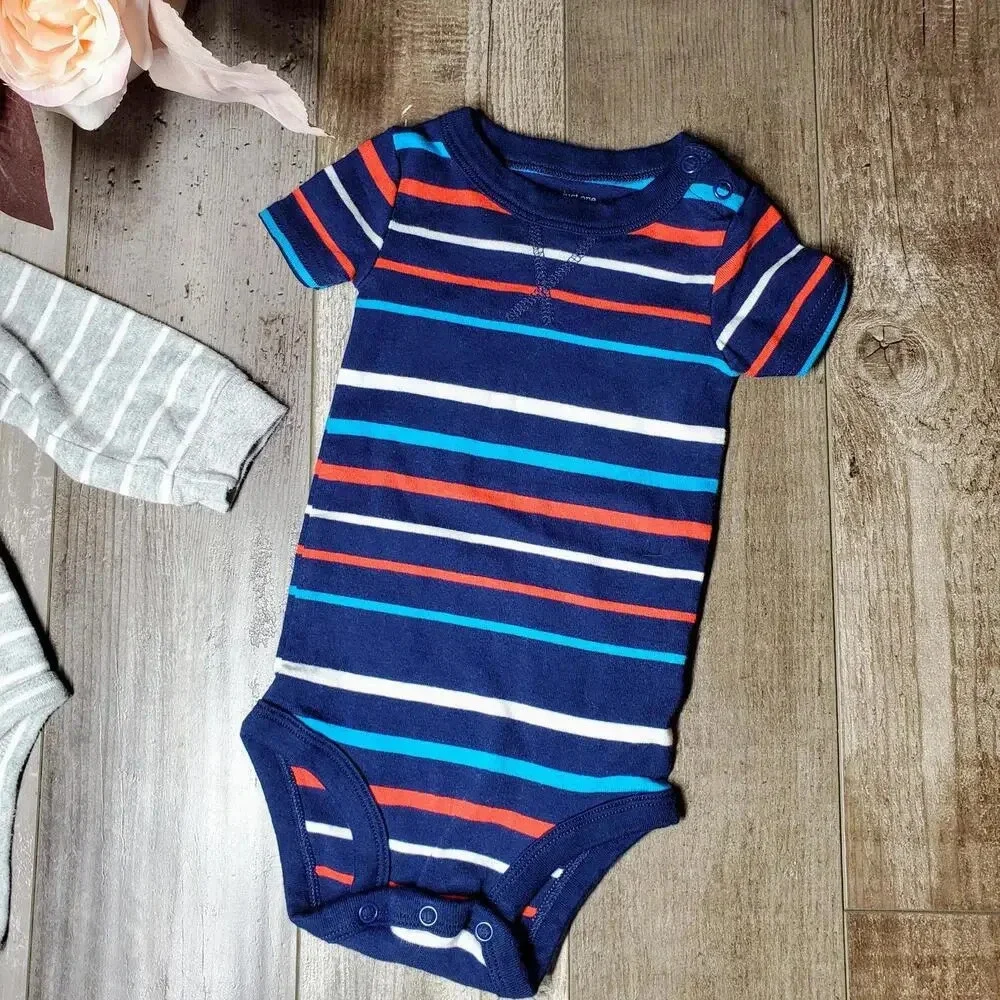 Carter's Baby Boy 9M Striped Top Bundle NWOT